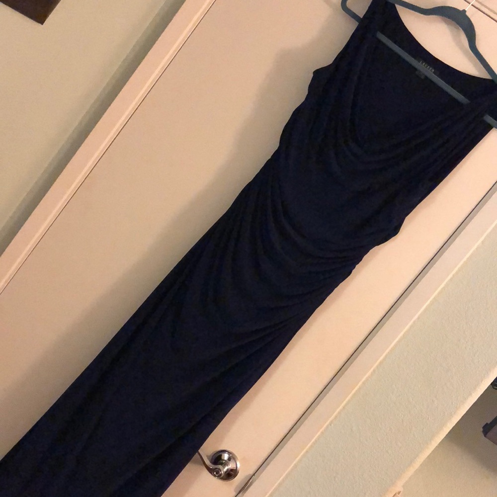 Ralph Lauren evening dress royal blue